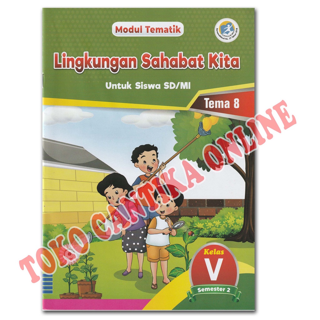 Jual Sepaket Buku LKS Kelas 5 SD Tema 6789 Semester 2 Satu Paket - Buku ...