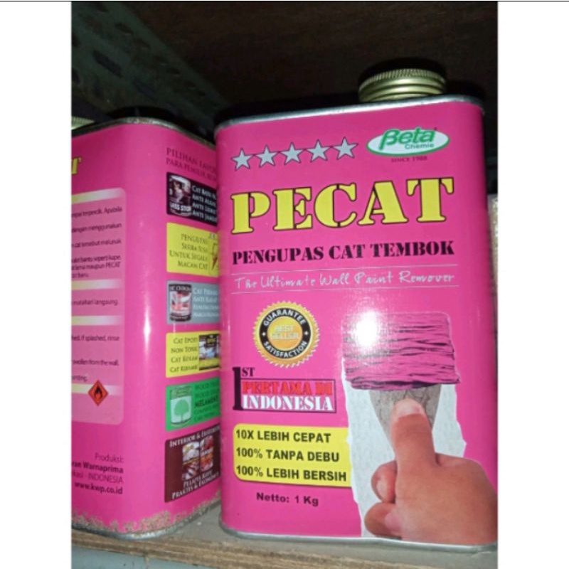 Jual PECAT PERONTOK CAT TEMBOK BEKAS 800 ML | Shopee Indonesia