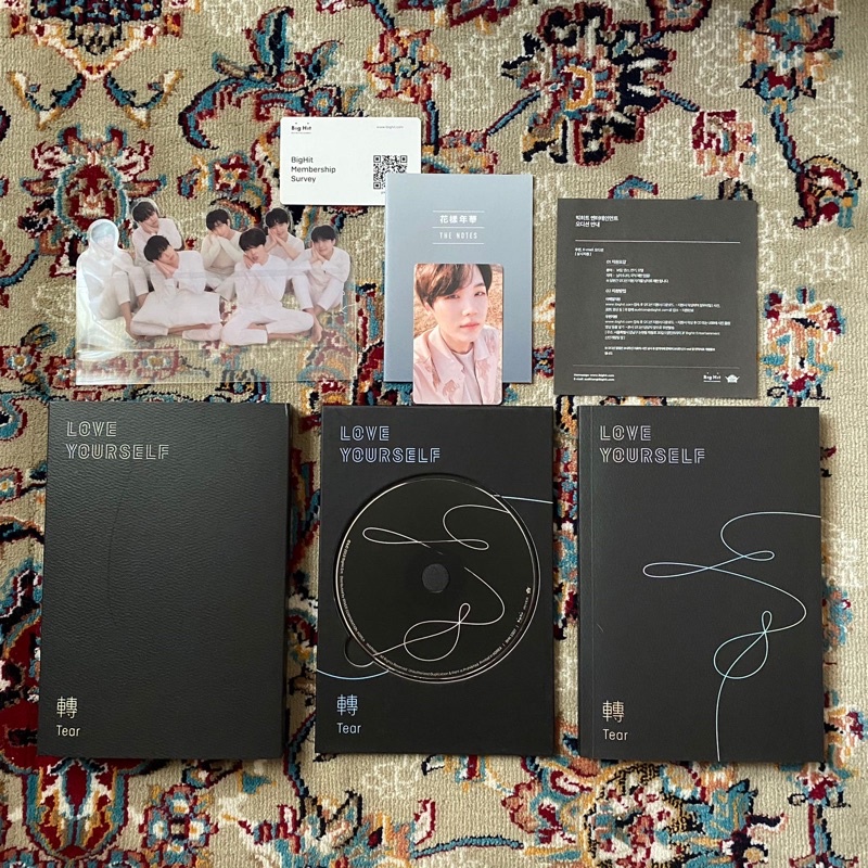 Jual BTS Love Yourself Tear Album - Y Version (full Set) | Shopee Indonesia