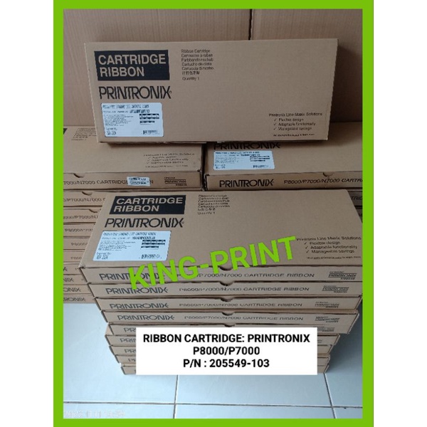 Jual RIBBON CARTRIDGE PRINTRONIX P8000/P7000 P/N:255049-103 | Shopee ...