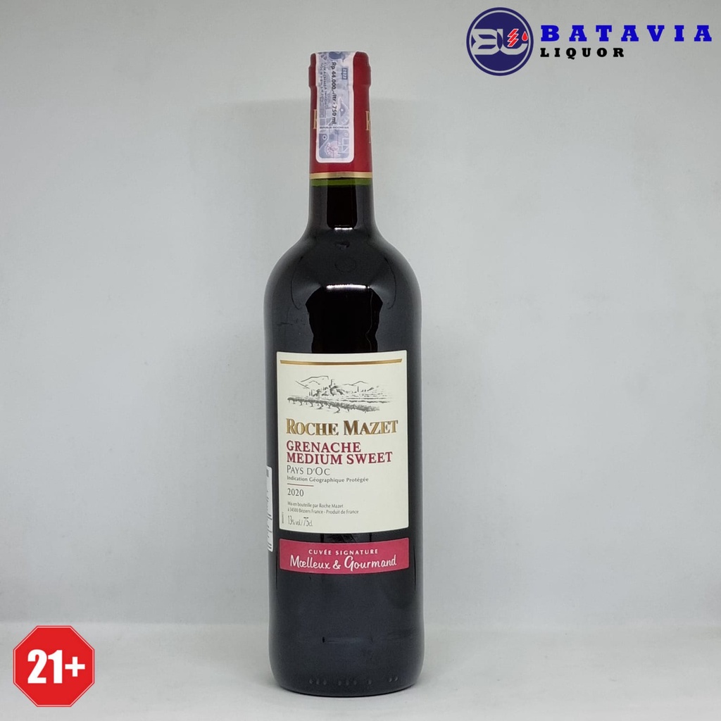 Jual Roche Mazet Medium Sweet Wine 750ml | Shopee Indonesia