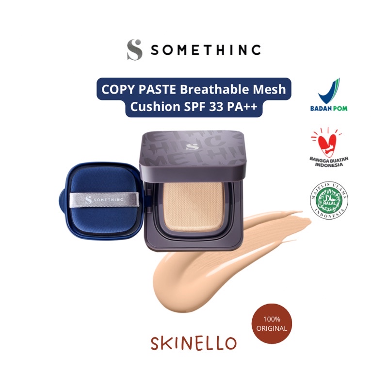 Jual SOMETHINC COPY PASTE Breathable Mesh Cushion SPF 33 PA++ | Shopee ...