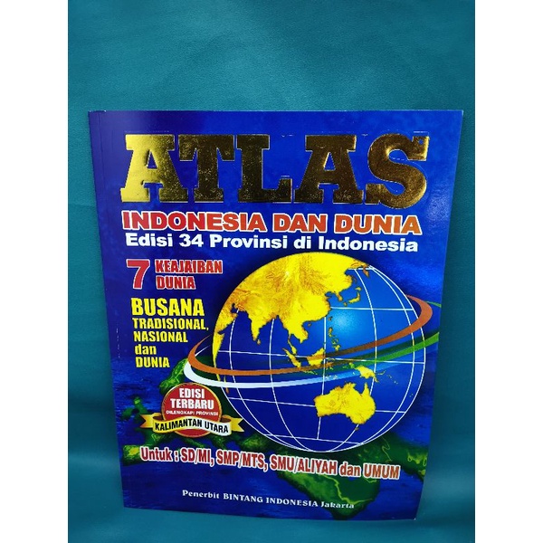 Jual Buku Atlas Indonesia Dan Dunia Besar Shopee Indonesia