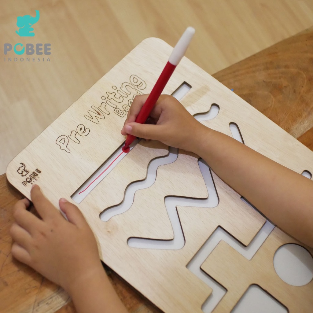 Jual Pre Writing Board/ Mainan Edukasi Belajar Menulis | Shopee Indonesia