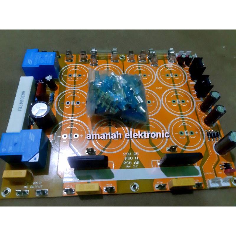 Jual Baca decripsi PSU power suplay double layer 12 elco elko class gb