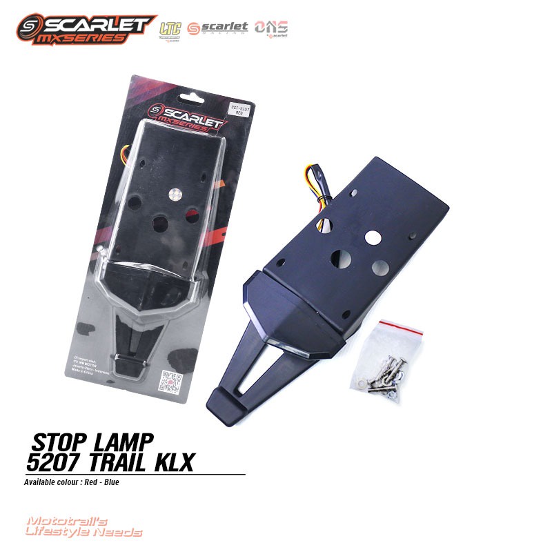 Jual Scarlet Racing - Stop Lamp Lampu Belakang Trail 5207 KLX | Shopee ...