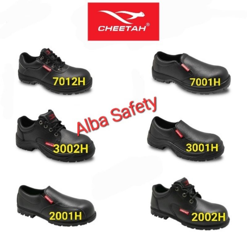 Jual Sepatu Safety CHEETAH 3002H 7012H 7001H 3001H 2002H Original