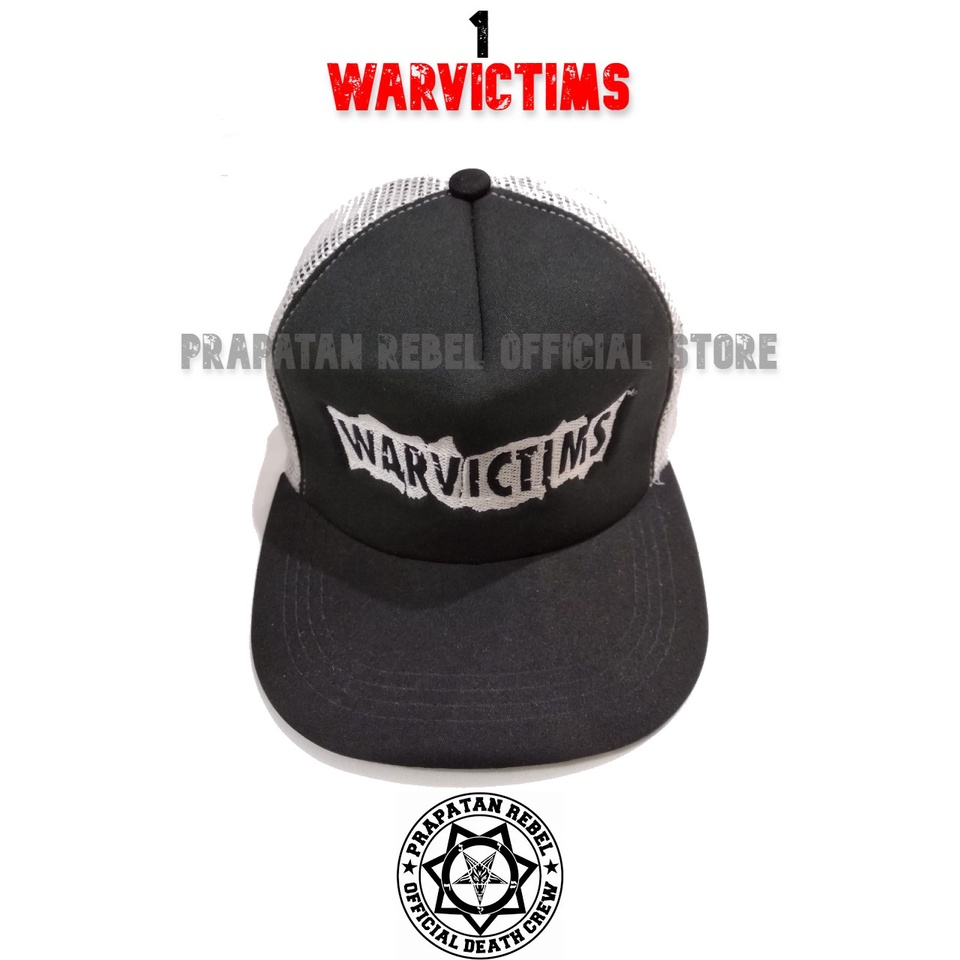Jual Topi Trucker Band Musik Metal Punk PRAPATAN REBEL - DEICIDE PRBL ...