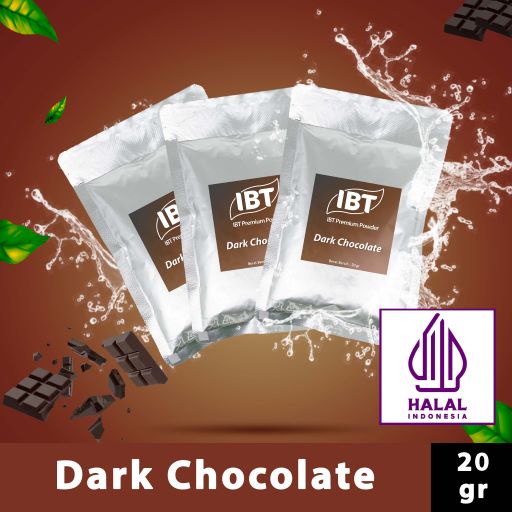 Jual Bahan Minuman Bubuk Rasa Dark Chocolate. Coklat IBT Premium Powder ...