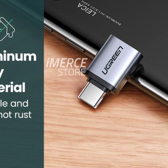 Jual UGREEN Type C Male to USB A Female Adapter OTG 3.0 Konverter ...