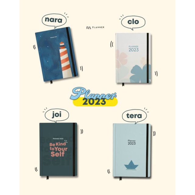 Jual Buku Planner 2023 Agenda Tahunan FREE TOTEBAG | Shopee Indonesia