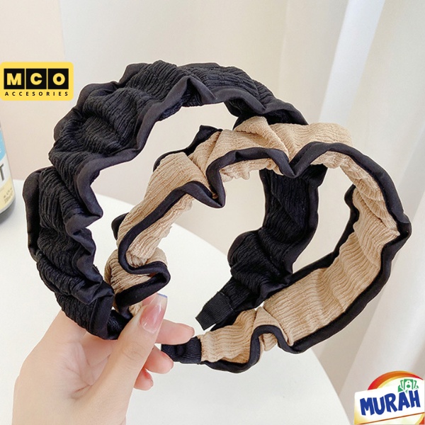 Jual Bando Korea Premium Aksesoris Rambut Bandana Wanita Korean Headband Mco Ar92 Shopee Indonesia 