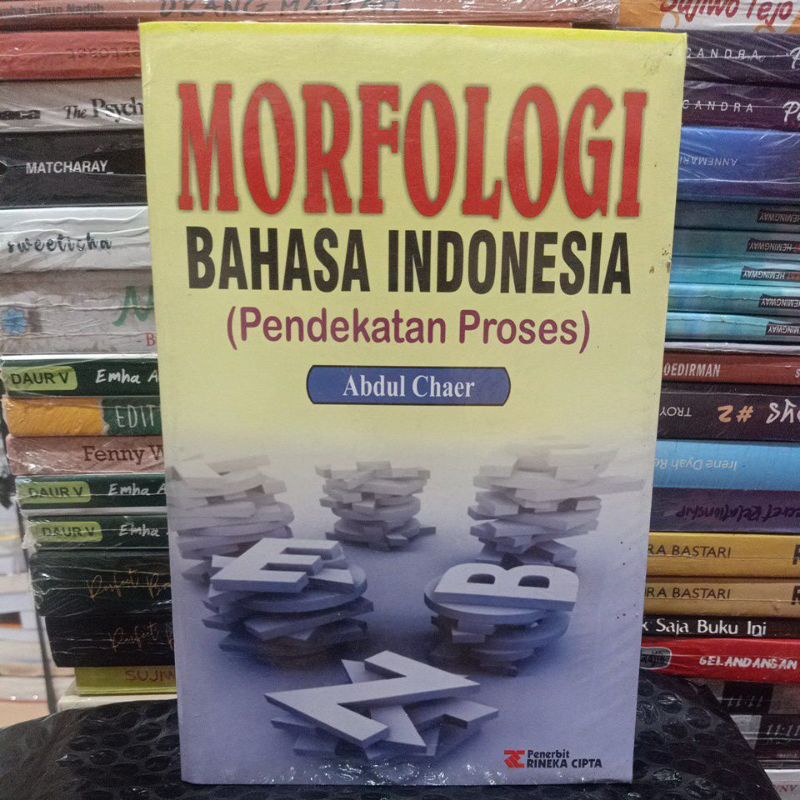 Jual Buku Morfologi Bahasa Indonesia By Abdul Chaer | Shopee Indonesia