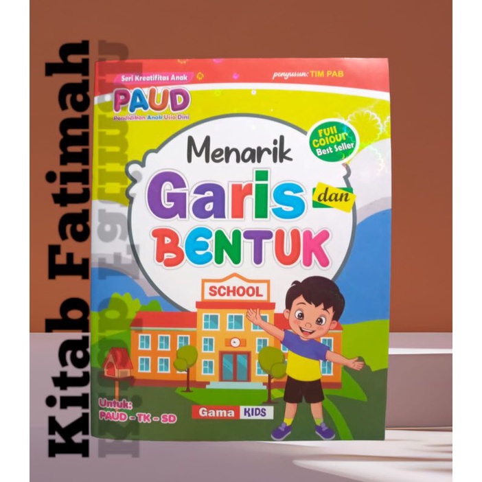 Jual Buku Paud Menarik Garis Bentuk Dan Lancar Menulis Huruf Tegak ...