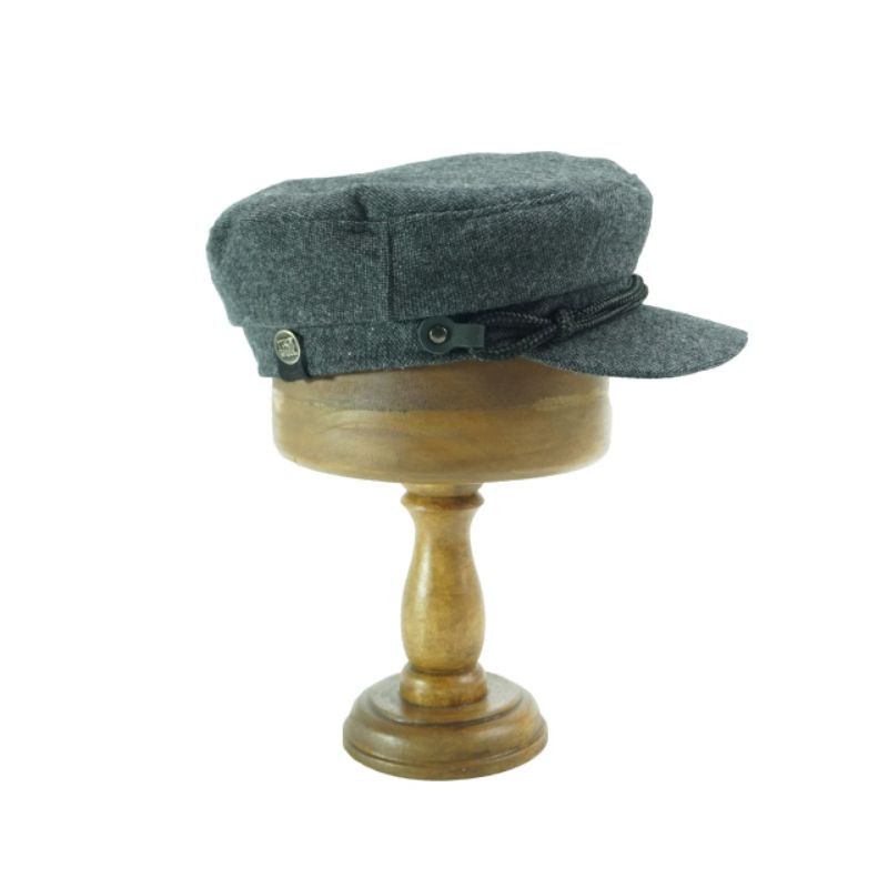 Jual Tuckwoll - Topi Fiddler Cap Grey Taffeta | Shopee Indonesia