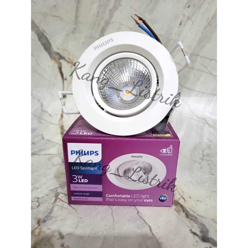 Jual Lampu Spotlight Philips Led Spot Downlight Led Philips Kyanite Sl Watt Shopee Indonesia