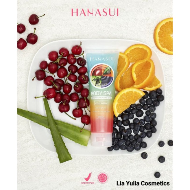 Jual Hanasui Body Spa Rainbow Lulur Masa Kini With Aha And Collagen