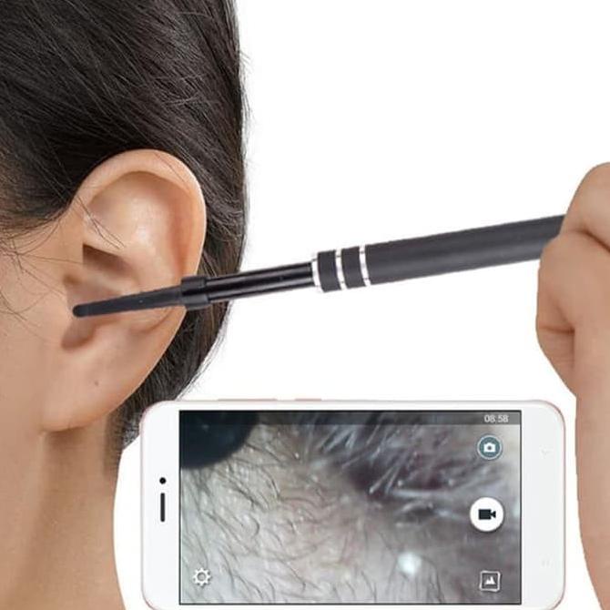 Jual Cek Kebersihan Dalam Telinga - USB Micro Otoscope Ear Stick Camera ...