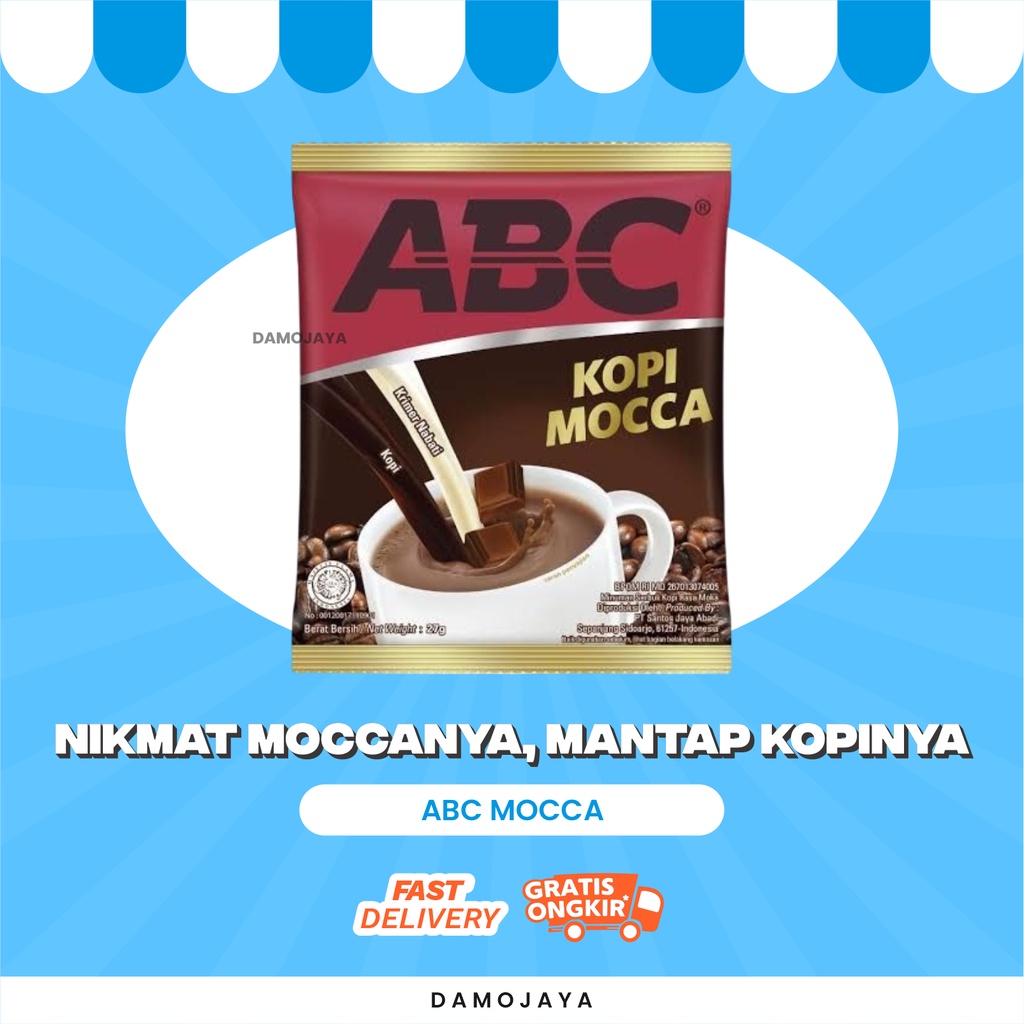 Jual Coffe ABC Mocca Kopi Bubuk Harga Rencengan Minuman Anti Ngantuk