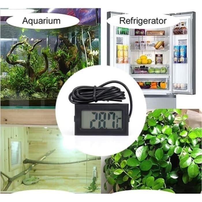 Jual TERMOMETER DIGITAL MINI THERMOMETER WITH PROBE SUHU RUANGAN BADAN ...