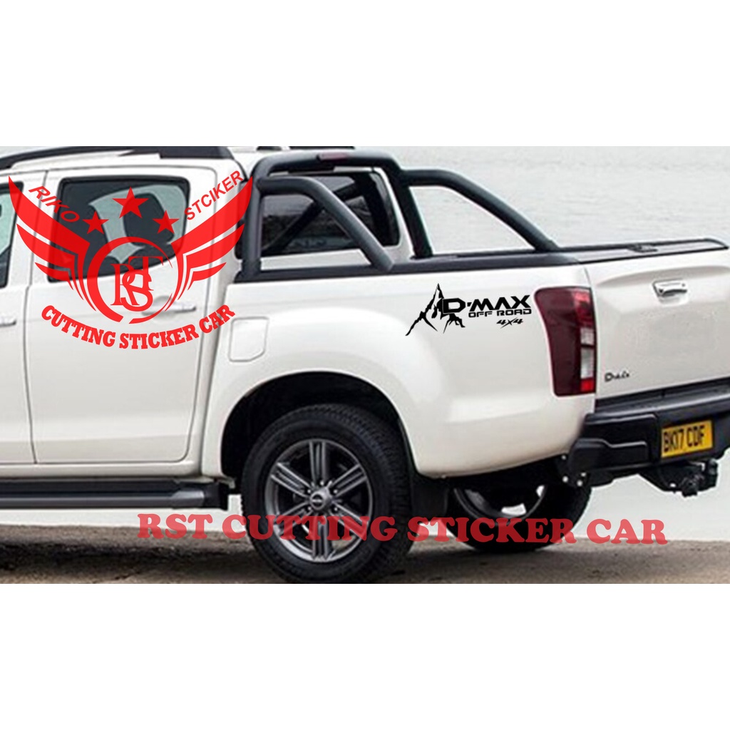 Jual cutting sticker mobil d max cutting sticker mobil d max ranger ...