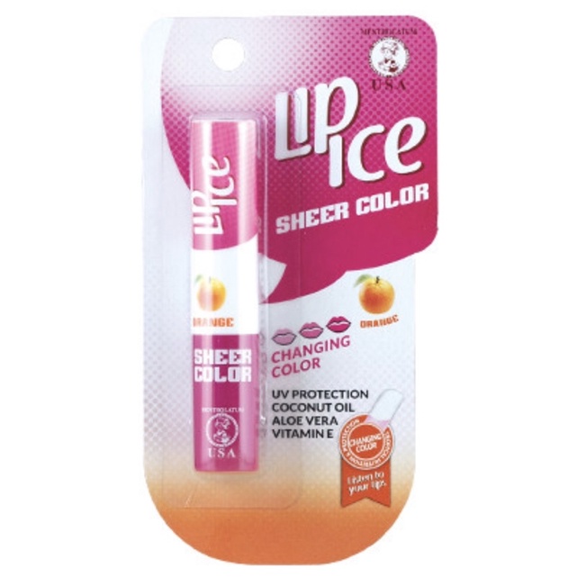 Jual Rohto Lip Ice Sheer Color Lip BalmStrowberry dan Orange Shopee Indonesia