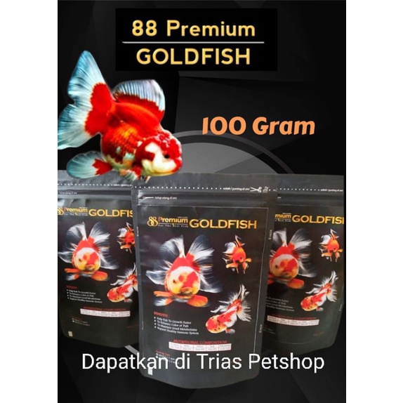 Jual Premium Pelet Ikan Goldfish Pelet Premium Pelet Ikan Koki Makanan Ikan Koki Komet