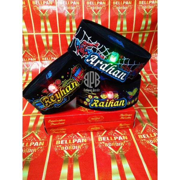 Jual peci karakter LED pec karakter pake lampu | Shopee Indonesia