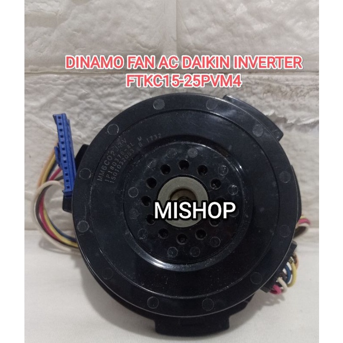 Jual DINAMO MOTOR FAN INDOOR AC DAIKIN INVERTER FTKC1535PVM4 ORIGINAL