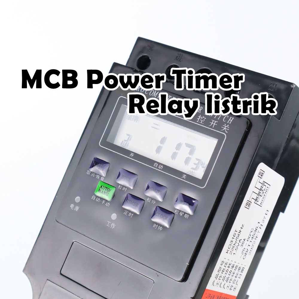 Jual Smart System Digital Mini Pengatur Waktu Timer MCB Power Timer ...