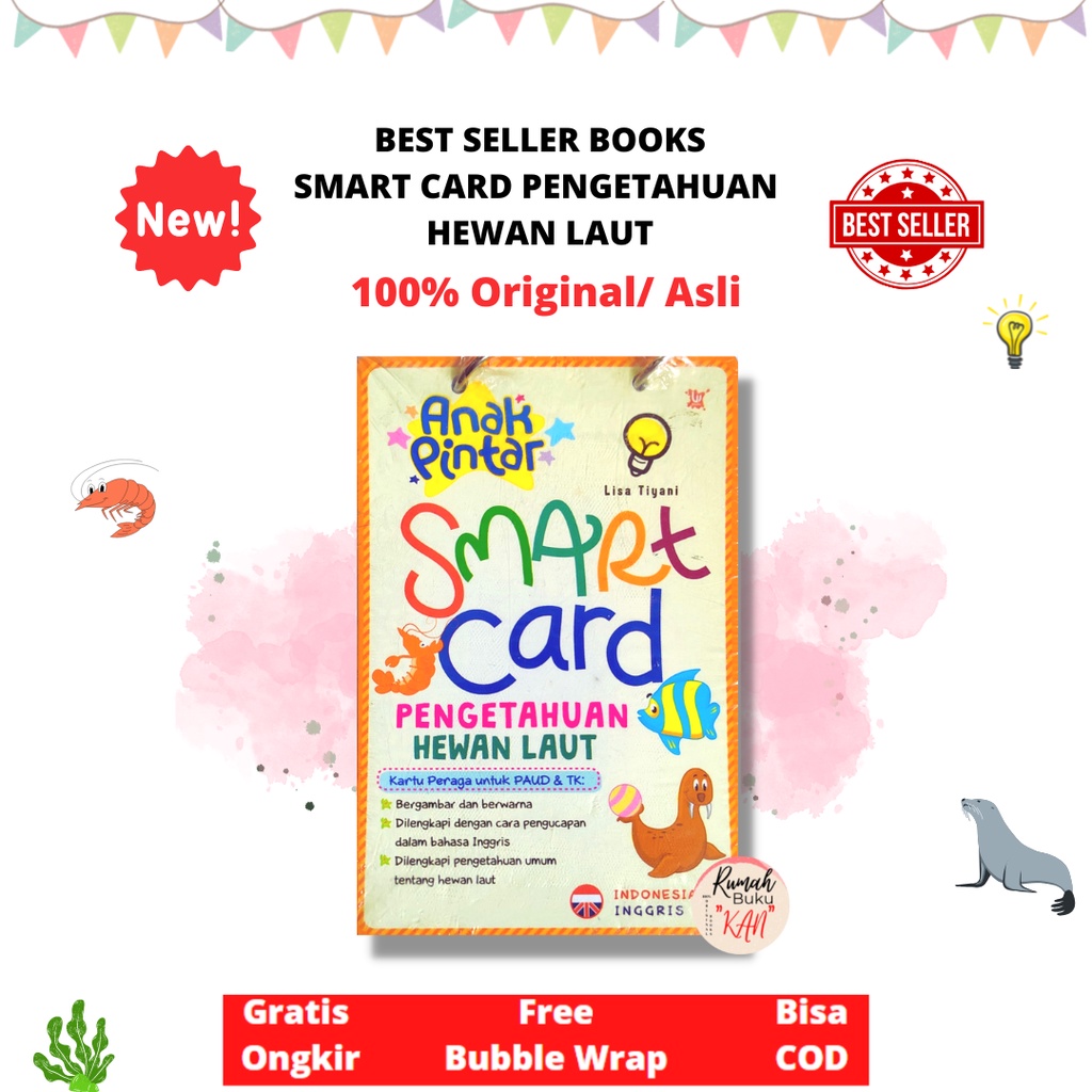 Jual SMART CARD Bayi Pintar Kosakata , Doa Sehari Hari Untuk Hari Anak ...