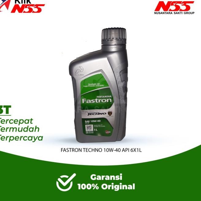 Jual Oli Mobil Pertamina - FASTRON TECHNO 10W-40 (1L) | Shopee Indonesia
