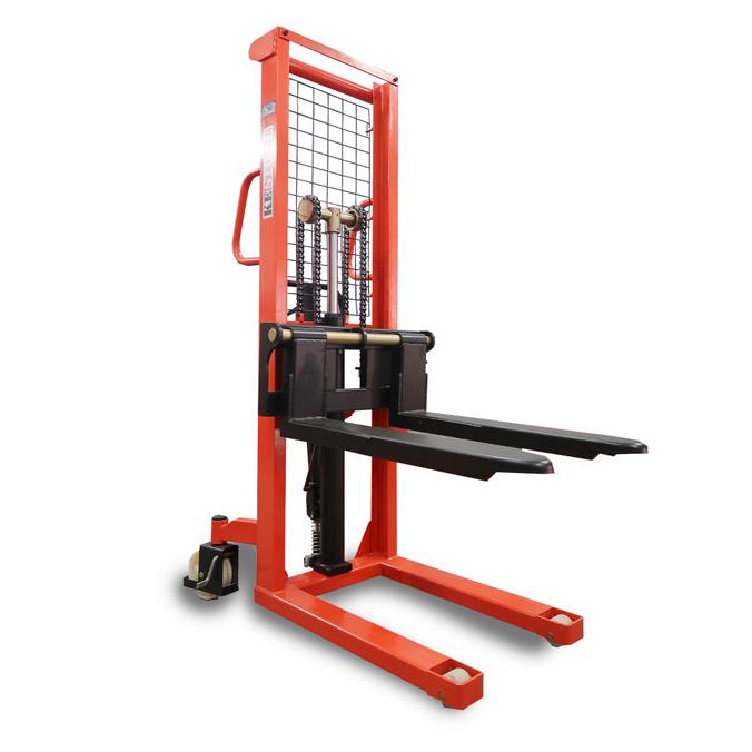 Jual Hand Stacker Manual Ton X Meter Hand Lift Forklift Hydraulic Shopee Indonesia