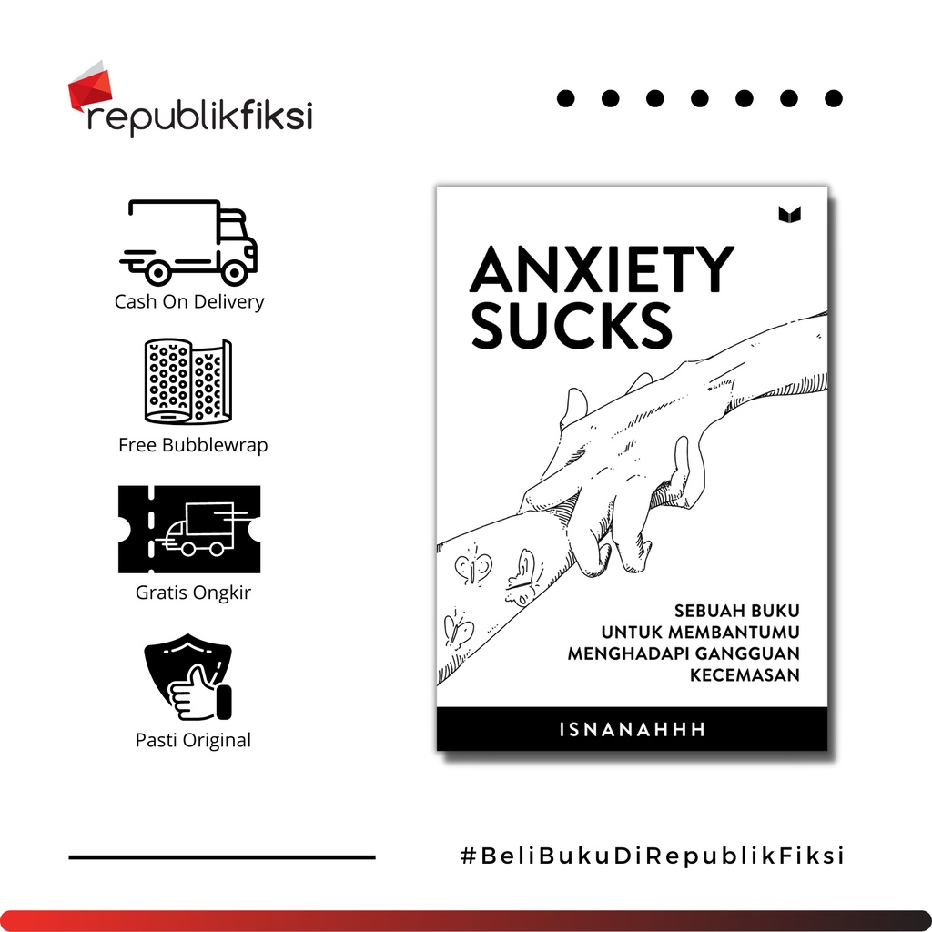 Jual Buku Anxiety Sucks Isna Nurjanah Mediakita Shopee Indonesia
