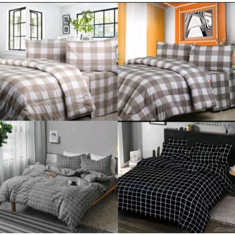 Jual Bedcover selimut ukuran 120x200 bedcover Aesthetic bedcover polos/plain bedcover motif
