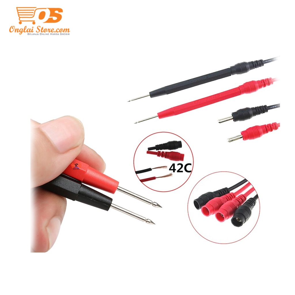 Jual Kabel Multitester Multimeter Set Mulit Input Output 16 IN 1 1000V ...