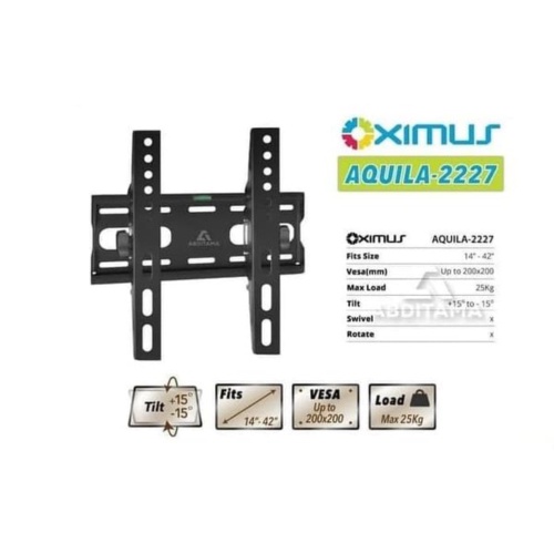 Jual Dijual Bracket Tv Tilt Lcd Led Tv Inch Inch Oximus Aquila