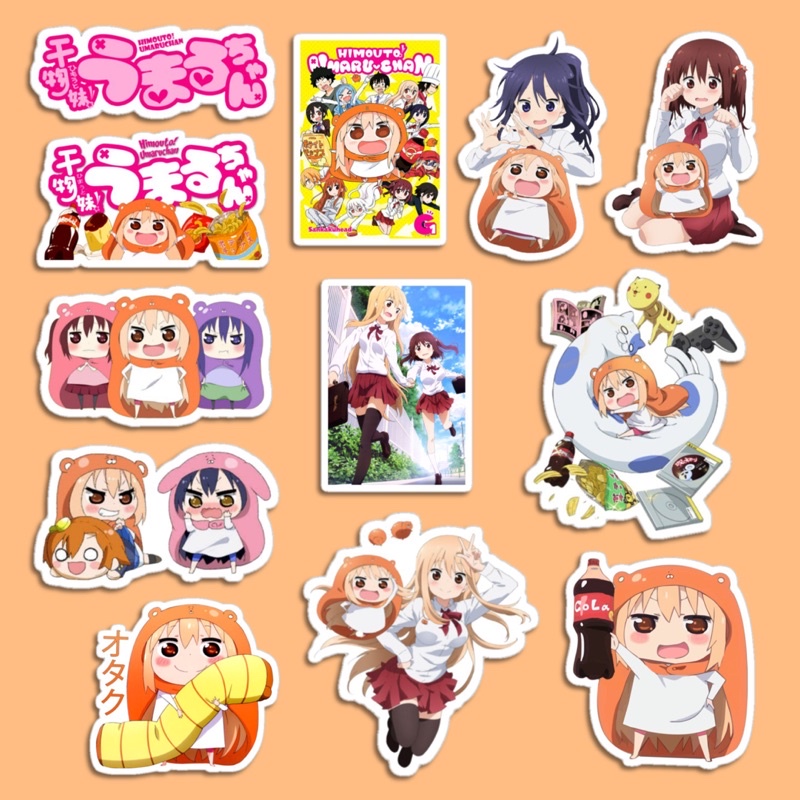Jual Sticker Anime Umaru chan himotou Umaru chan Cola potato chips ...