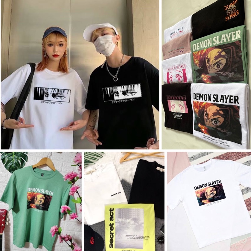 Jual HnM T-Shirts Motif Carater Oversize | Shopee Indonesia