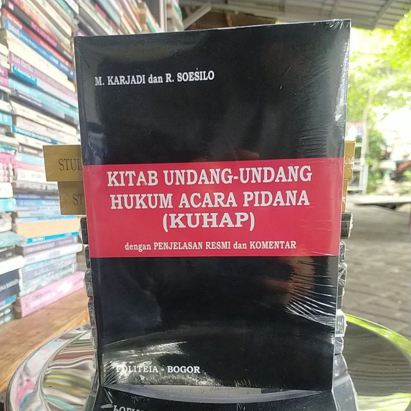 Jual Kitab Undang - Undang Hukum Acara Pidana ( KUHAP ) | Shopee Indonesia