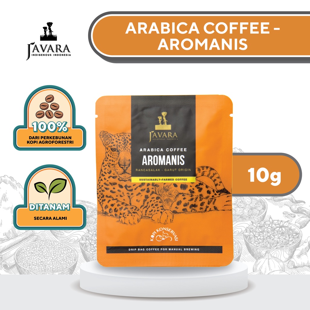 Jual Javara Arabica Coffee Aromanis Drip Bag Coffee - Kopi Arabica 10g ...