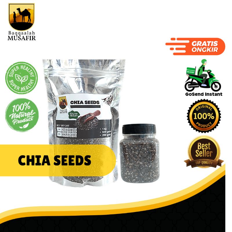 Jual CHIA SEED ORGANIC PREMIUM BIJI CHIA | Shopee Indonesia