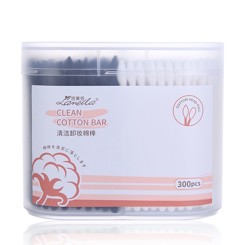 Jual Cutton Bud isi Black & White / Box Cotton Bud 300 PCS | Shopee ...