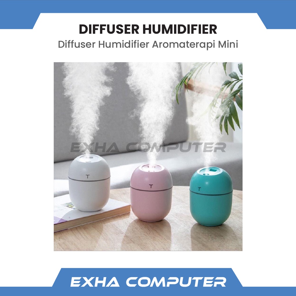 Jual DIFFUSER HUMIDIFIER AROMATERAPI MINI | Shopee Indonesia