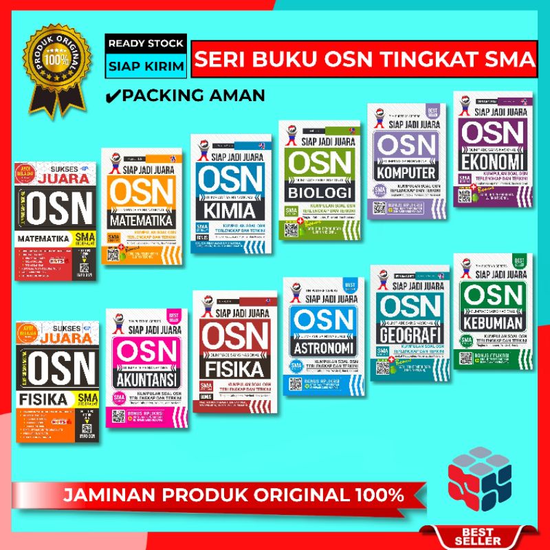 Jual Buku Olimpiade Osn Sma Sukses Juara Olimpiade Sains Nasional