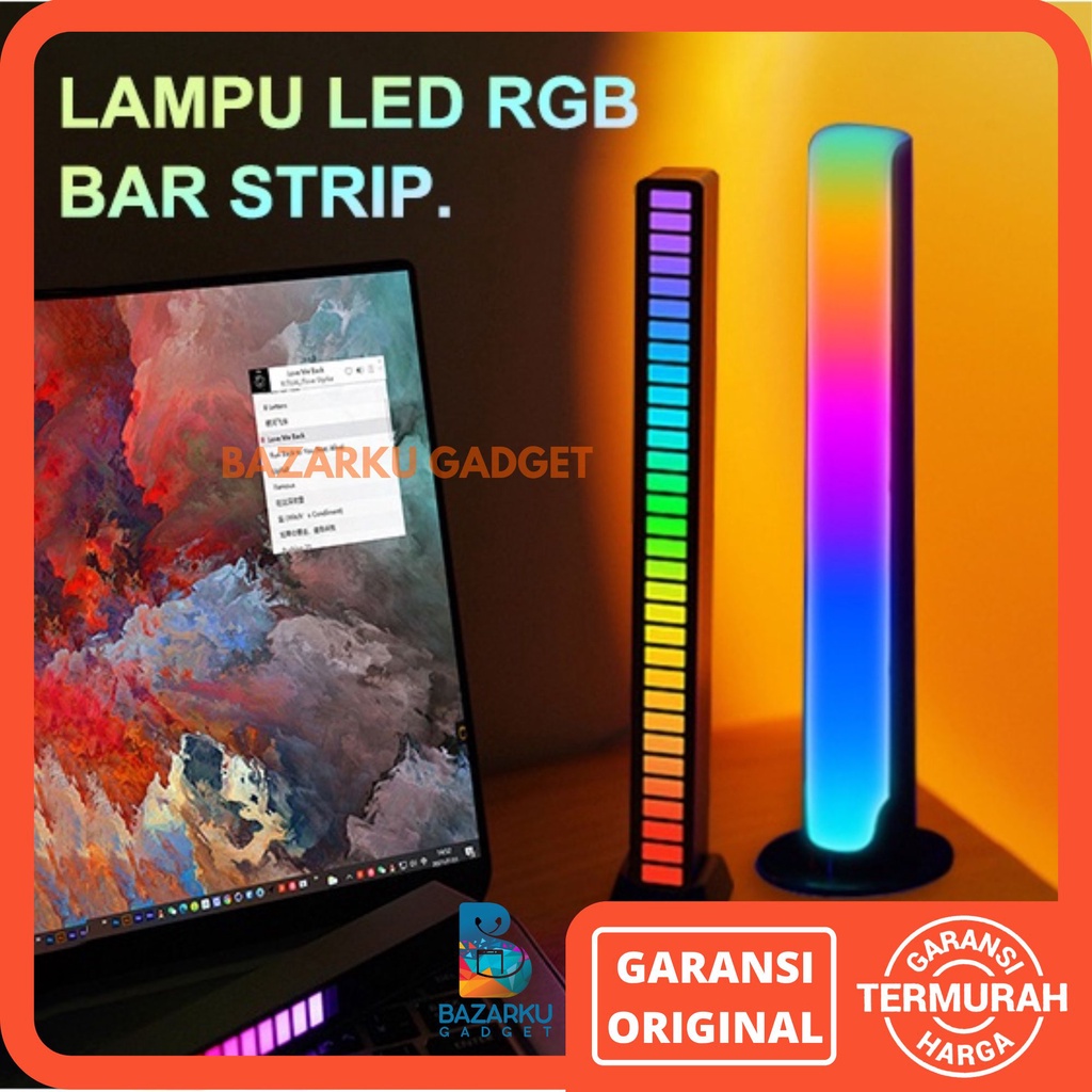 Jual Lampu Rgb Strip Rgb Bar Strip Audio Indicator Rgb Lampu Led Musik Rgb Lampu Audio Spectrum