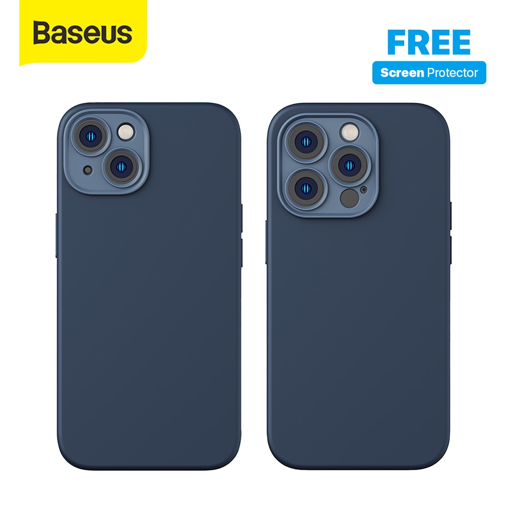 Jual Baseus Casing Iphone 14 Magnetic Apple Magsafe Softcase Silica Gel ...