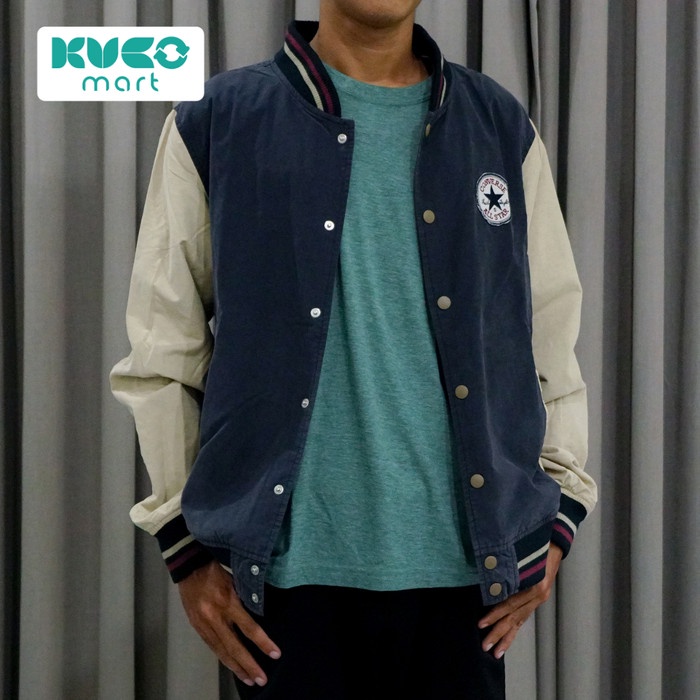 Jaket cheap baseball converse