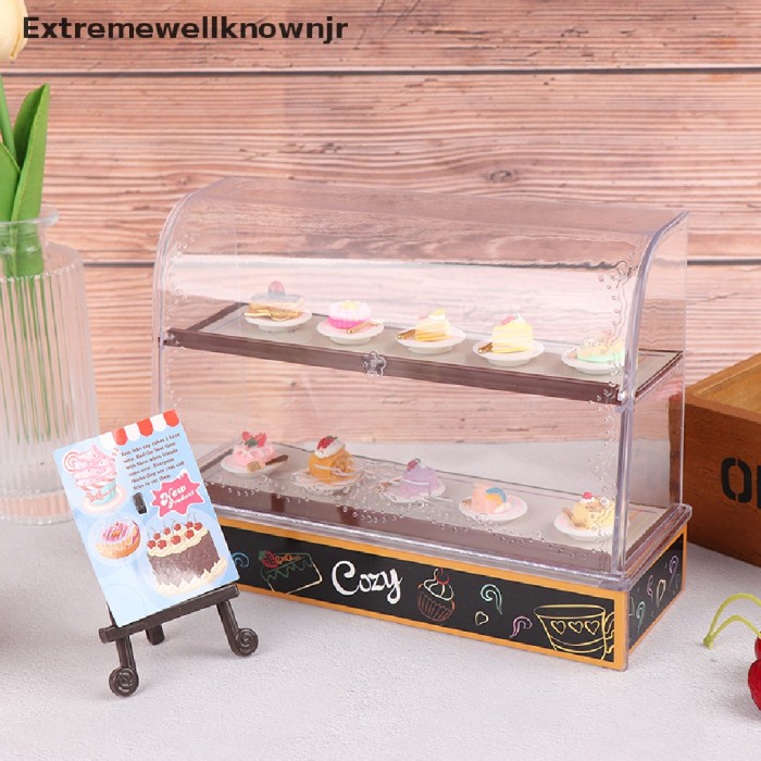 Jual Daryata Erid Miniatur Rak Display Kue Bahan Kayu Untuk Aksesoris ...