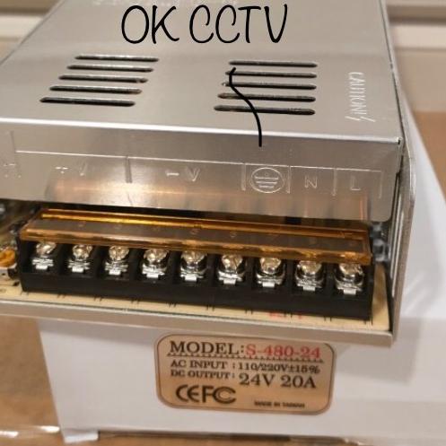 Jual Power Supply PSU 24v 20a Body FULL HEATSINK | Shopee Indonesia